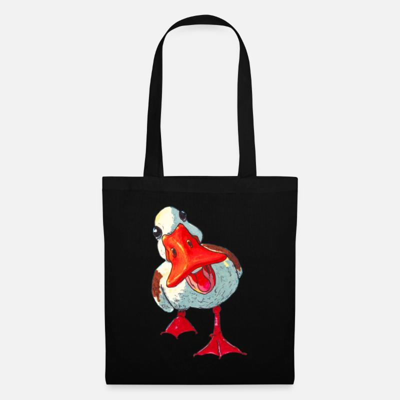 Duck - Tote Bag - black