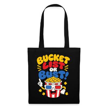 Movies Solve Everything Popcorn - Tote Bag - black - Front