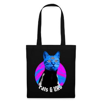 Cats & UKG Chat UK Garage Music Rave Outfit - Sac en tissu - noir - Devant