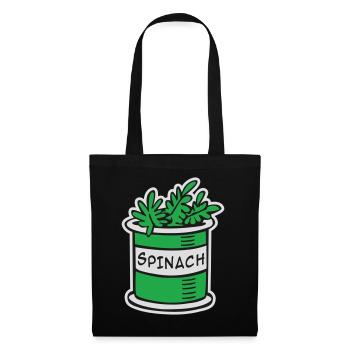Spinach - Tote Bag - black - Front