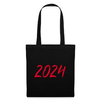 2024 New Year's Eve New Year red - Tote Bag - black - Front