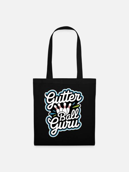 Gutter Ball Guru 11 - Stoffbeutel - Schwarz
