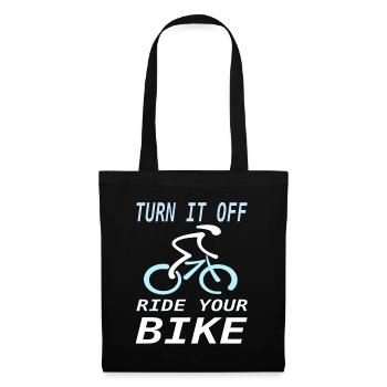 Cyclists Saying Cycling Bike Tour Gift - Tote Bag - black - Front