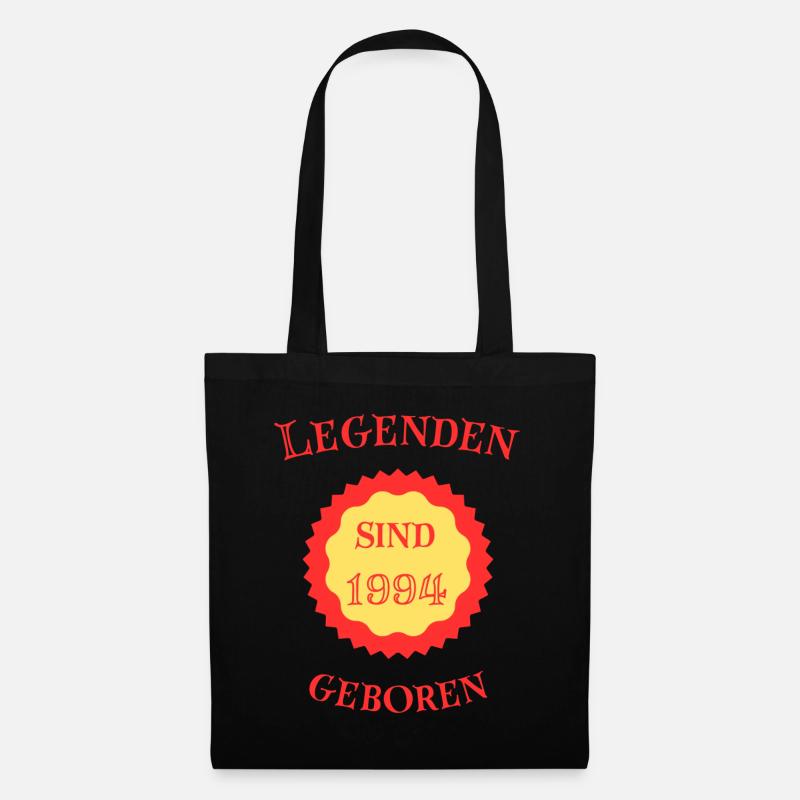 Legenden sind 1994 geboren - Stoffbeutel - Schwarz