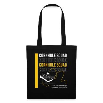 Sac à lancer Cornhole Player Sack - Sac en tissu - noir - Devant