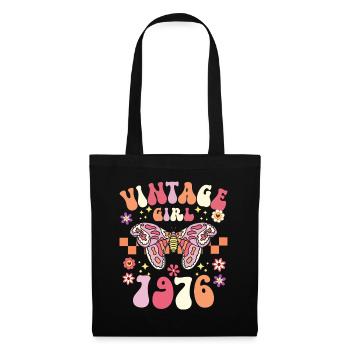 50 Years Vintage Woman Birthday 1976 - Tote Bag - black - Front