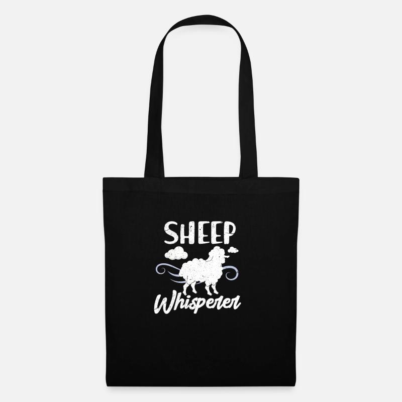 Sheep sheep sheep sheep lamb lambs gift - Tote Bag - black