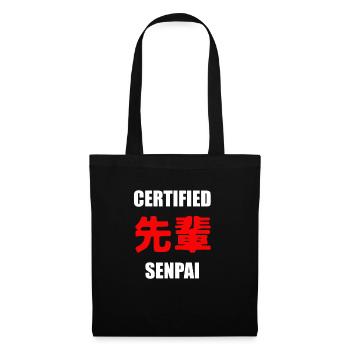 Senpai - Stoffbeutel - Schwarz - Vorne