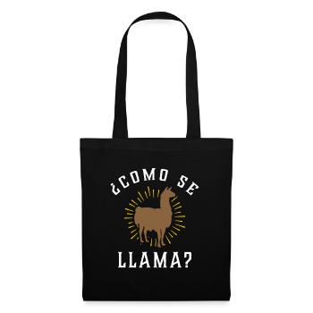 Funny Como Se Llama - Tote Bag - black - Front