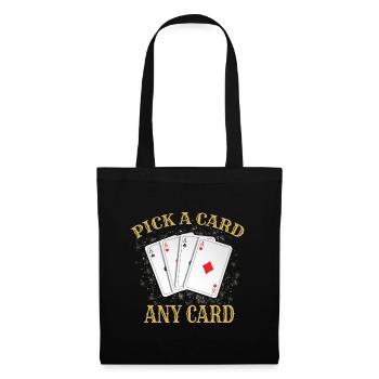 Magician Magic Deck of Cards - Tote Bag - black - Front