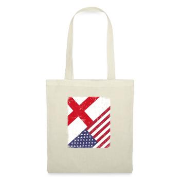 England British American Flag - Tote Bag - nature - Front