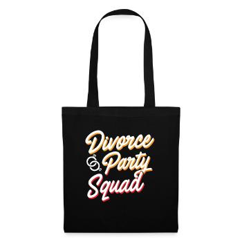 Divorce Party Squad Divorced - Tote Bag - black - Front