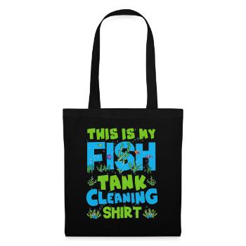 This is my Fish Tank Cleaning Shirt Aquaristics - Tote Bag - black - Front