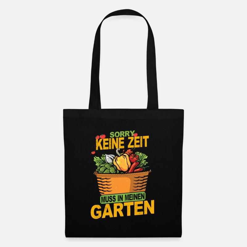 Gärtnerin Hobbygärtner Gartenarbeit Gartenbau Beet - Stoffbeutel - Schwarz
