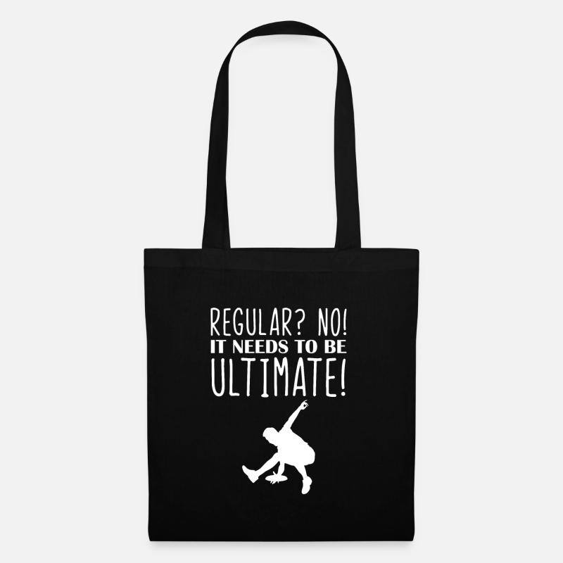 Ultimate Frisbee - Stoffbeutel - Schwarz