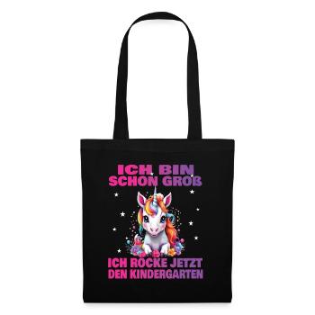 Kindergarten Child 2024 Kita Start Start - Tote Bag - black - Front