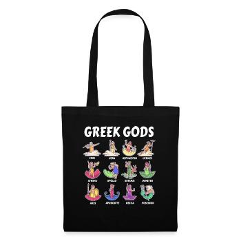 Greek Mythology Gods - Ancient Gods of Greece - Tote Bag - black - Front