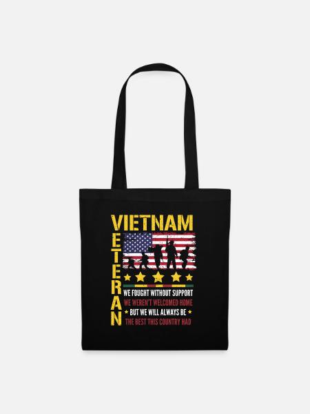Vietnam Veteran - Stoffbeutel - Schwarz
