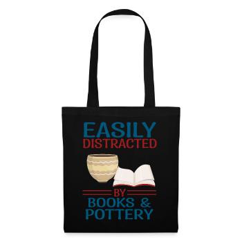 Make pottery - Tote Bag - black - Front