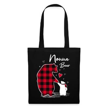 Nonna Ours - Sac en tissu - noir - Devant