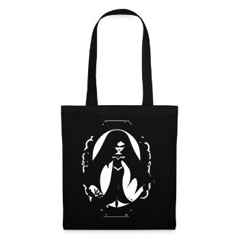 Gothic Girl Dark Fairytale Goth Occult Women Batc - Sac en tissu - noir - Devant