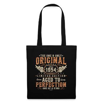 Original 1954 Vintage Born Cadeau d’anniversaire - Sac en tissu - noir - Devant