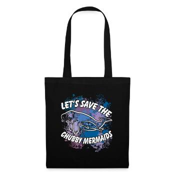 Let's save the manatees - Tote Bag - black - Front