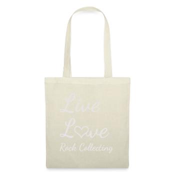Rock Collector Live Love Rock Collecting - Tote Bag - nature - Front