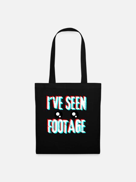 I´ve seen footage glitch neon - Stoffbeutel - Schwarz