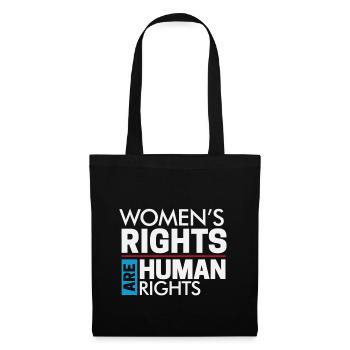 Women's rights are human rights - Tote Bag - black - Front