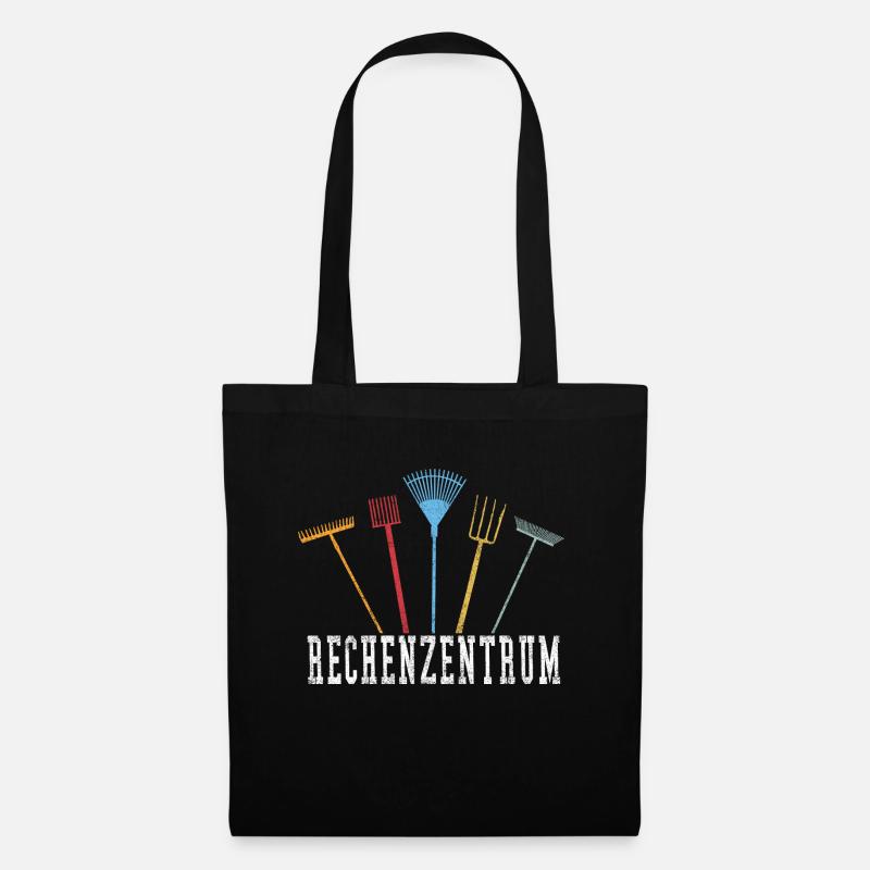Rechenzentrum - Stoffbeutel - Schwarz