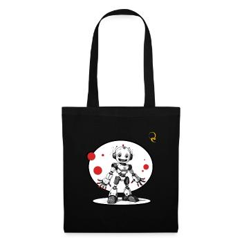 UN AVENIR JOYEUX - Sac en tissu - noir - Devant