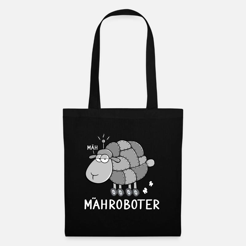 Mähroboter - Stoffbeutel - Schwarz
