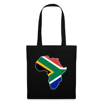 Afrique du Sud - Sac en tissu - noir - Devant