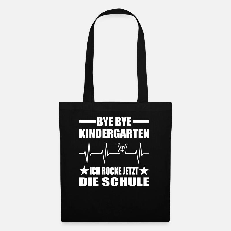 Einschulung - Stoffbeutel - Schwarz