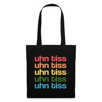 Uhn Tiss Techno Base Apparel - Tote Bag - black - Front