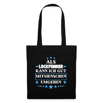 To act as a lure around fellow human beings. - Tote Bag - black - Front