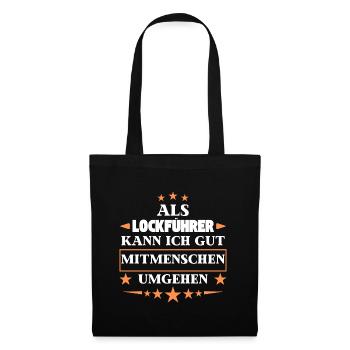 To act as a lure around fellow human beings. - Tote Bag - black - Front