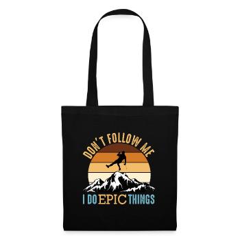 Escalade - Epic - Sac en tissu - noir - Devant