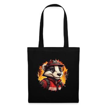 Badger Fire Brigade - Tote Bag - black - Front