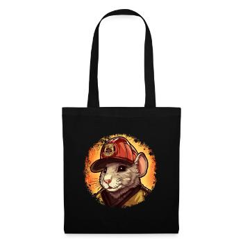 Firefighter Rat - Tote Bag - black - Front