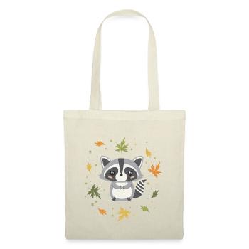 Kawaii Raccoon - Tote Bag - nature - Front