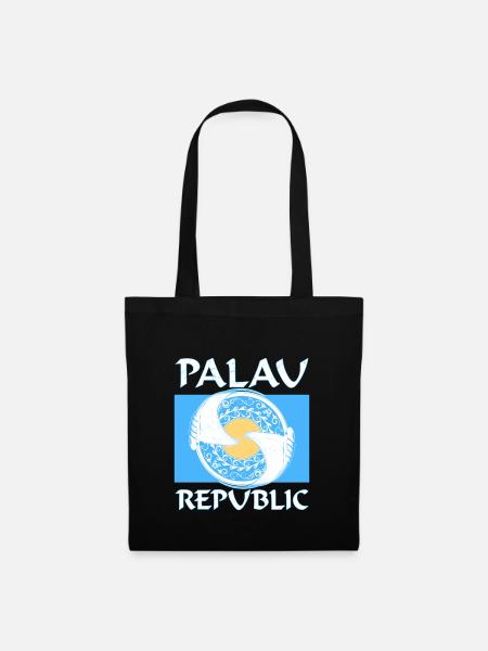 Palau Mantarochen - Stoffbeutel - Schwarz