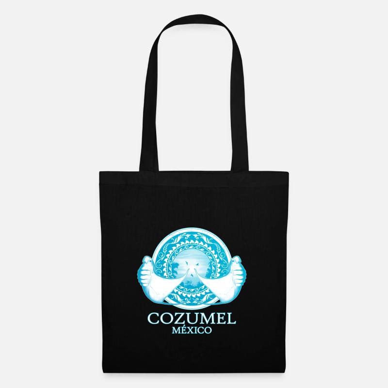 Mantarochen Cozumel Mexiko - Stoffbeutel - Schwarz