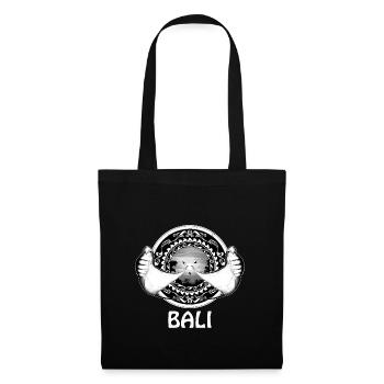 Raies manta Bali Indonésie - Sac en tissu - noir - Devant