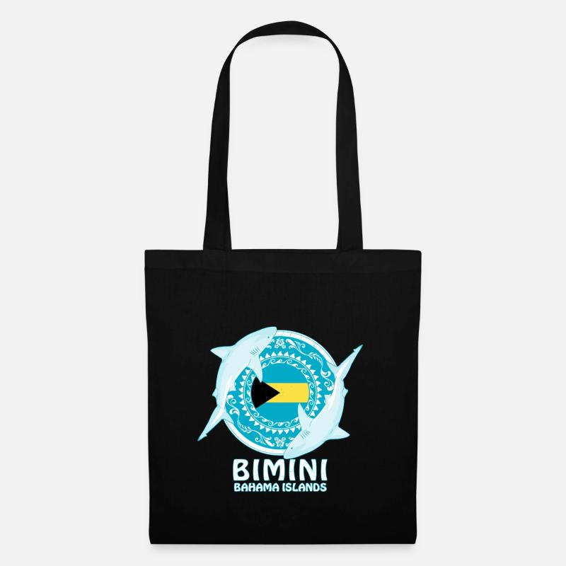 Bimini Bullenhai - Stoffbeutel - Schwarz