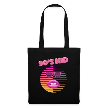 90´s KID - Stoffbeutel - Schwarz - Vorne