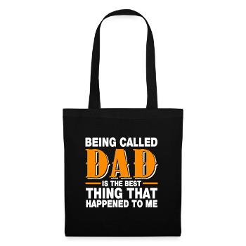 Being Called Dad Funny Father's Day - Tote Bag - black - Front