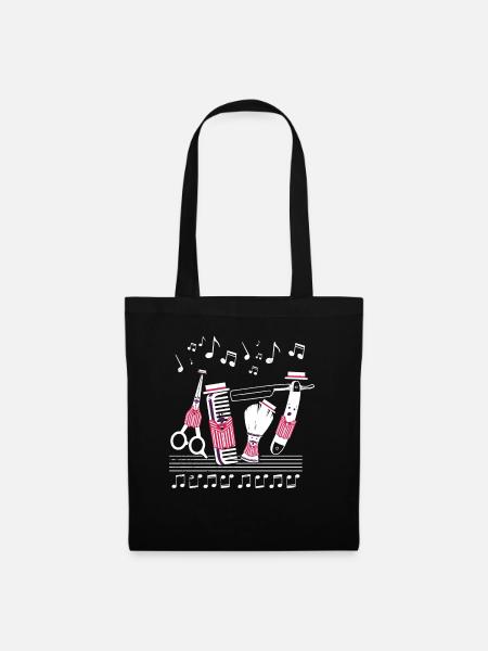 Barbershopper, Harmonie, Singen, Geschenkidee - Stoffbeutel - Schwarz