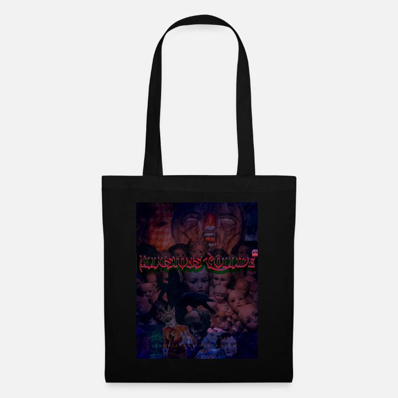 Illusions Collide: Carnival (Creepers Collection) - Tote Bag - black